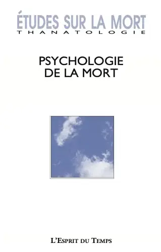 Couverture : ETUDES SUR LA MORT 155 PSYCHOLOGIE DE LA MORT