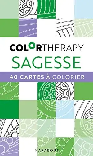 Couverture : Color Therapy: Sagesse