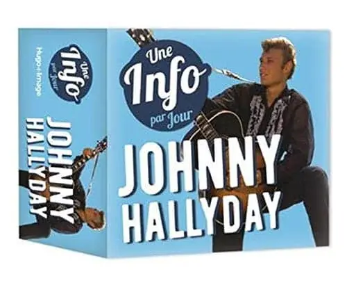 Couverture : Une info par jour 2021: Johnny Hallyday