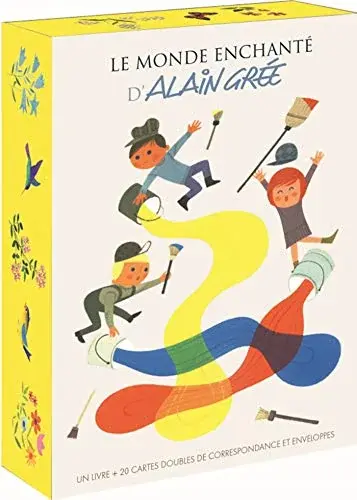 Couverture : Coffret 20 cartes correspondance alain g