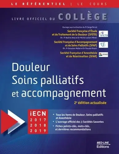 Couverture : Douleur, soins palliatifs et accompagnement