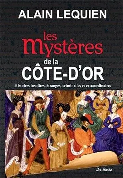 Couverture : COTE D'OR MYSTERES