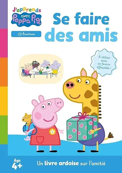 Couverture : Peppa Pig: J'apprends avec Peppa: Se faire des amis