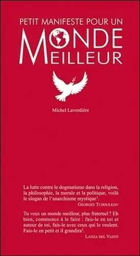Couverture : Petit manifeste pour un monde meilleur