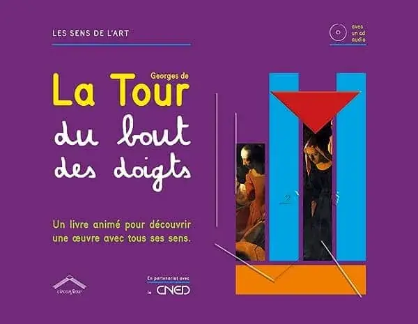 Couverture : Georges de la tour du bout des doigts avec cd audio