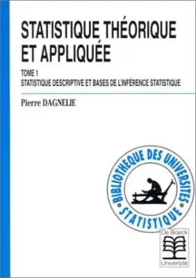 Couverture : Statistique théorique et appliquée