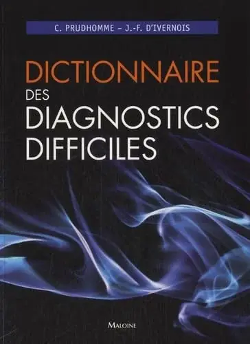 Couverture : DICTIONNAIRE DES DIAGNOSTICS DIFFICILES (0000)