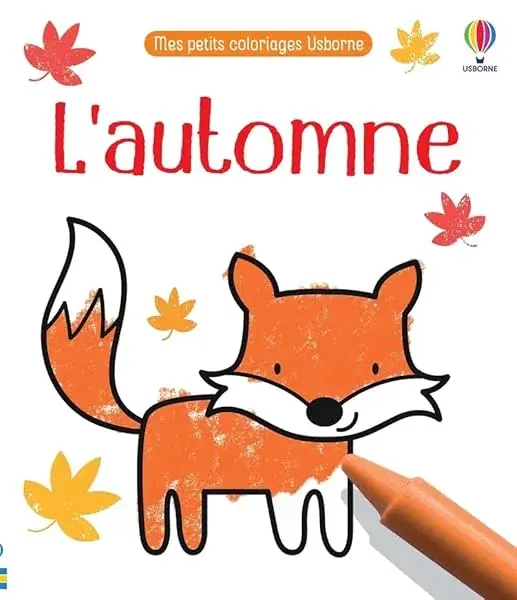 Couverture : L'automne: Mes petits coloriages Usborne