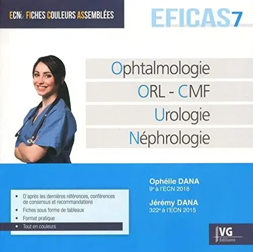 Couverture : Ophtalmologie ; ORL: CMF ; Urologie ; Néphrologie