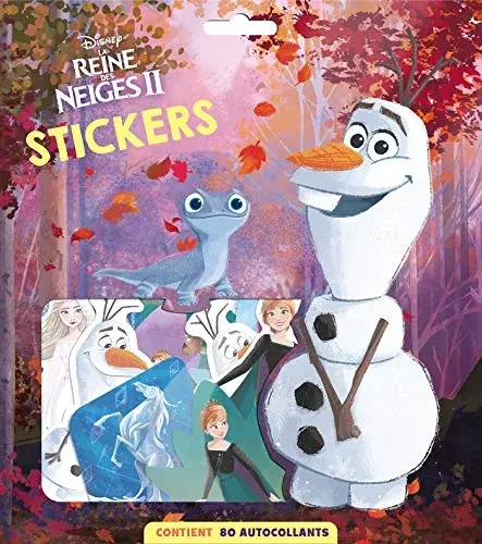Couverture : LA REINE DES NEIGES 2: Les Ateliers Disney: Stickers: La Forêt Enchantée: Disney
