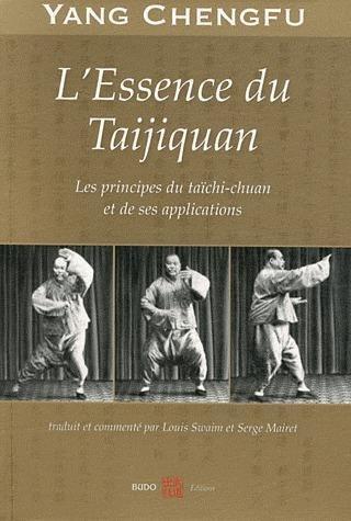 Couverture : L'ESSENCE DU TAIJIQUAN