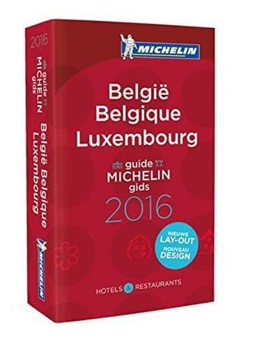 Couverture : Guide Michelin België, Belgique, Luxembourg 2016: Hôtels & Restaurants