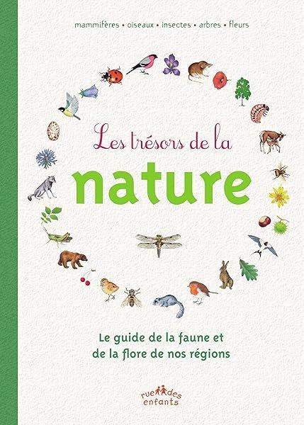Couverture : Les trésors de la nature: Le guide de la faune et de la flore de nos régions