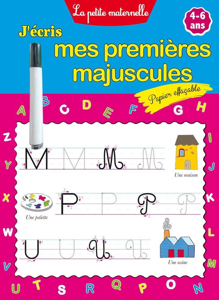Couverture : J’écris mes premières majuscules