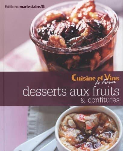 Couverture : Desserts aux fruits & confitures