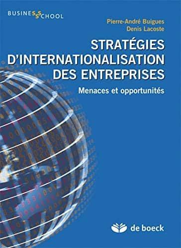 Couverture : Stratégies d’internationalisation des entreprises: Menaces et opportunités
