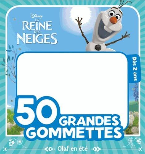 Couverture : La Reine des Neiges: 50 grandes gommettes