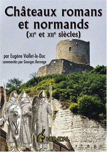 Couverture : Châteaux romans et normands (XIe et XIIe siècles)
