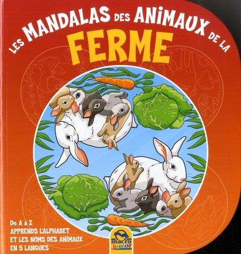 Couverture : Les mandalas des animaux de la ferme