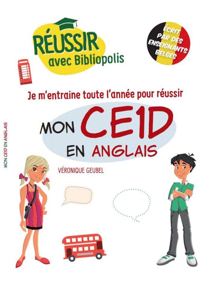 Couverture : Mon CE1D en Anglais | Réussir avec Bibliopolis