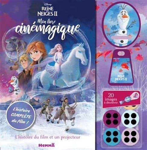 Couverture : Disney La Reine des Neiges 2: Mon livre cinémagique: Lecture album enfant avec projecteur: Dès 3 ans