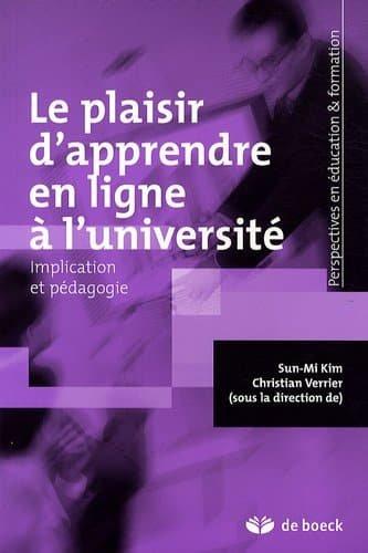 Couverture : Le plaisir d'apprendre en ligne à l'université: Implication et pédagogie