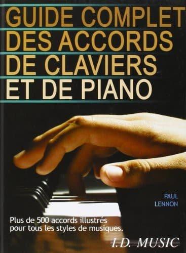 Couverture : Guide complet des accords de claviers et de piano