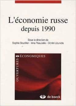Couverture : L’économie russe: depuis 1990