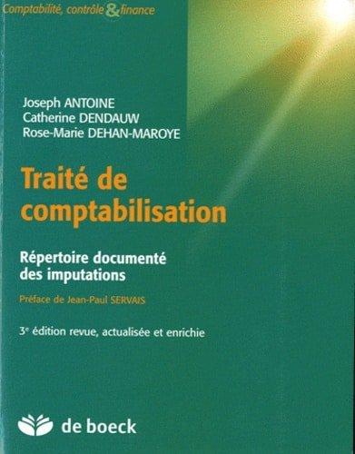 Couverture : Traité de comptabilisation: Répertoire documenté des imputations