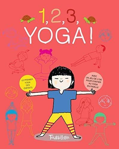 Couverture : 1, 2, 3, Yoga !: Le premier yoga des enfants, avec un jeu de l’oie