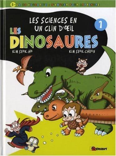 Couverture : Les dinosaures