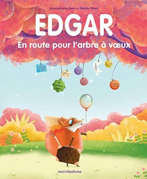 Couverture : Edgar. En route pour l'arbre à voeux