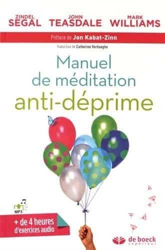 Couverture : Manuel de méditation anti-déprime