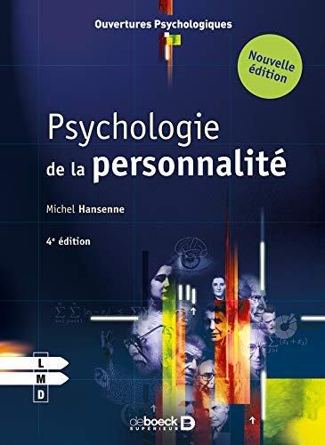 Couverture : Psychologie de la Personnalité