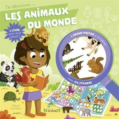 Couverture : Je découvre les animaux du monde