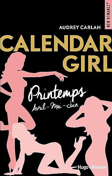 Couverture : Calendar girl: Printemps Avril-Mai-Juin