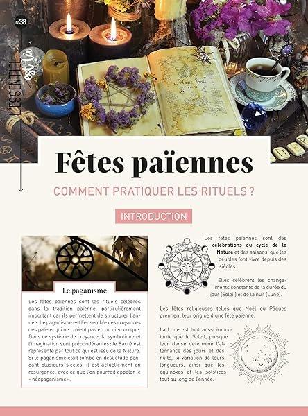 Couverture : Fêtes païennes : comment pratiquer les rituels ?: Introduction