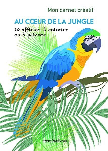 Couverture : Au coeur de la jungle