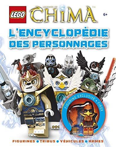 Couverture : LEGO LEGENDS OF CHIMA, L'ENCYCLOPEDIE DES PERSONNAGES