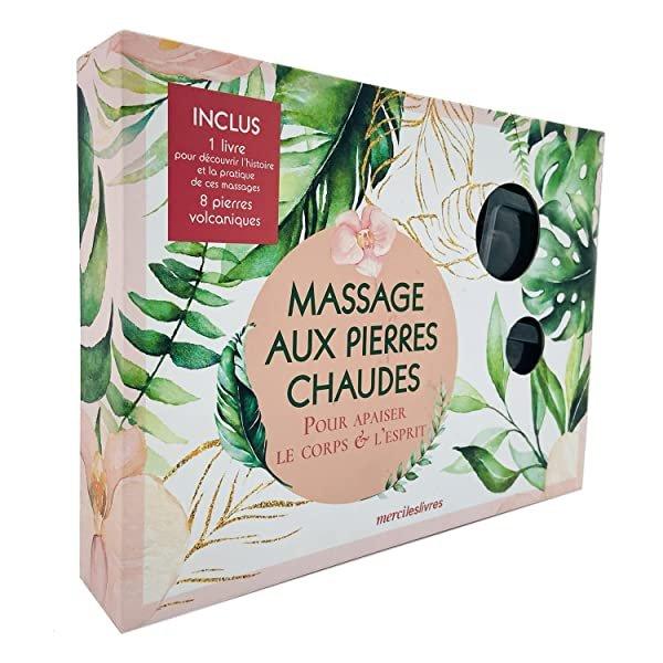 Couverture : Massages aux pierres chaudes: Pour apaiser le corps & l'esprit