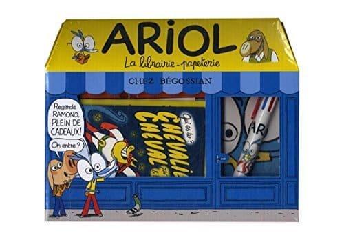 Couverture : Ariol: Coffret La librairie-papeterie Chez Begossian: La librairie-papeterie coucoule Chez Begossian