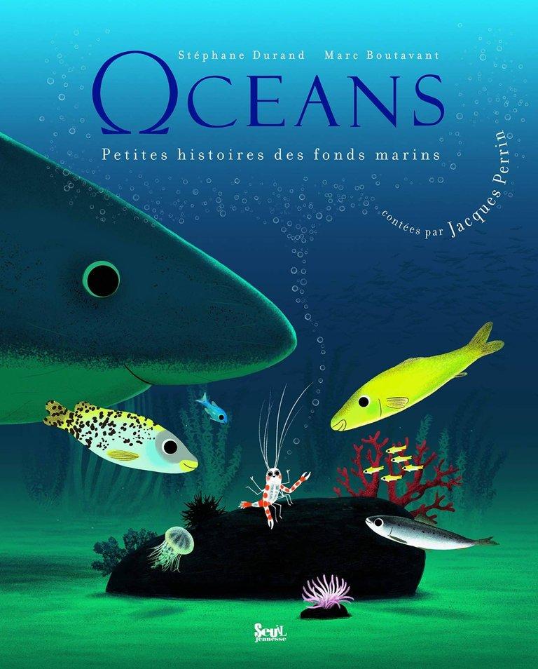 Couverture : Océans : Petites histoires des fonds marins