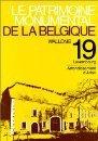 Couverture : Le patrimoine monumental de Belgique. Wallonie : Vol. 19. Province du Luxembourg, Arrondissement d’Arlon