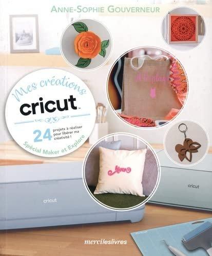 Couverture : Mes créations Cricut: 24 projets à réaliser pour libérer ma créativité !