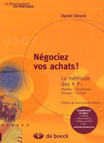 Couverture : Négociez vos achats !: La méthode des 4 P : Planifier: Positionner: Percuter: Pactiser