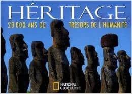 Couverture : Héritage: 20 000 ans de trésors de l’humanité
