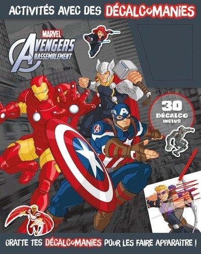 Couverture : Marvel Avengers Rassemblement: Activités avec des décalcomanies