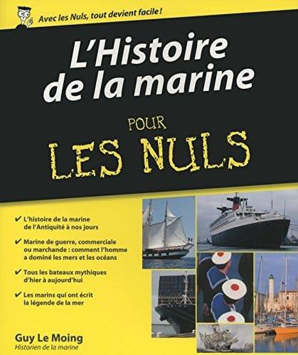 Couverture : L’Histoire de la marine pour les Nuls
