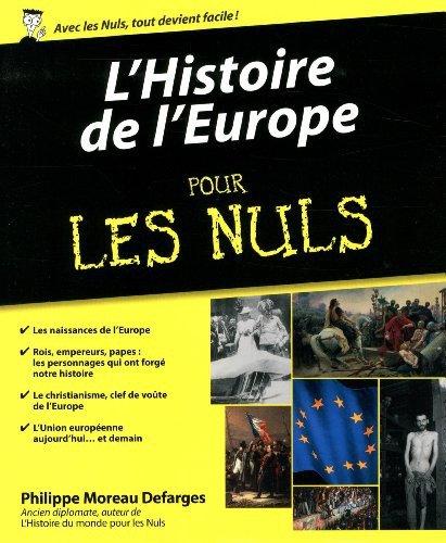 Couverture : Histoire de l’Europe pour les Nuls