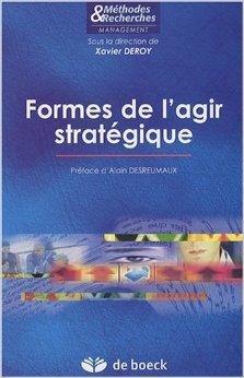 Couverture : Formes de l’agir stratégique